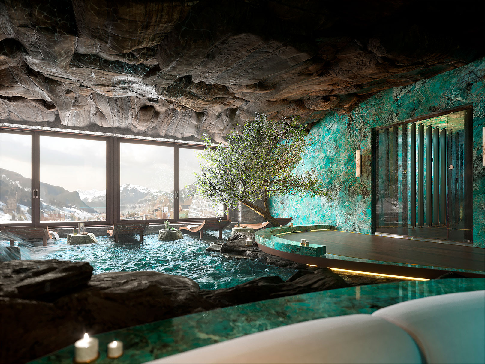 With-an-area-larger-than-many-hotel-spas,-this-luxurious-spa-includes-an-indoor-pool,-steam-rooms,-saunas,-and-a-variety-of-tailored-wellness-treatments,-all-crafted-to-provide-supreme-relaxation-and-rejuve